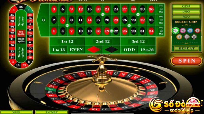 Nạp tiền vào tài khoản trải nghiệm ngay Roulette Sodo66